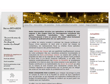 Tablet Screenshot of bruno-bedaride-notaire.fr